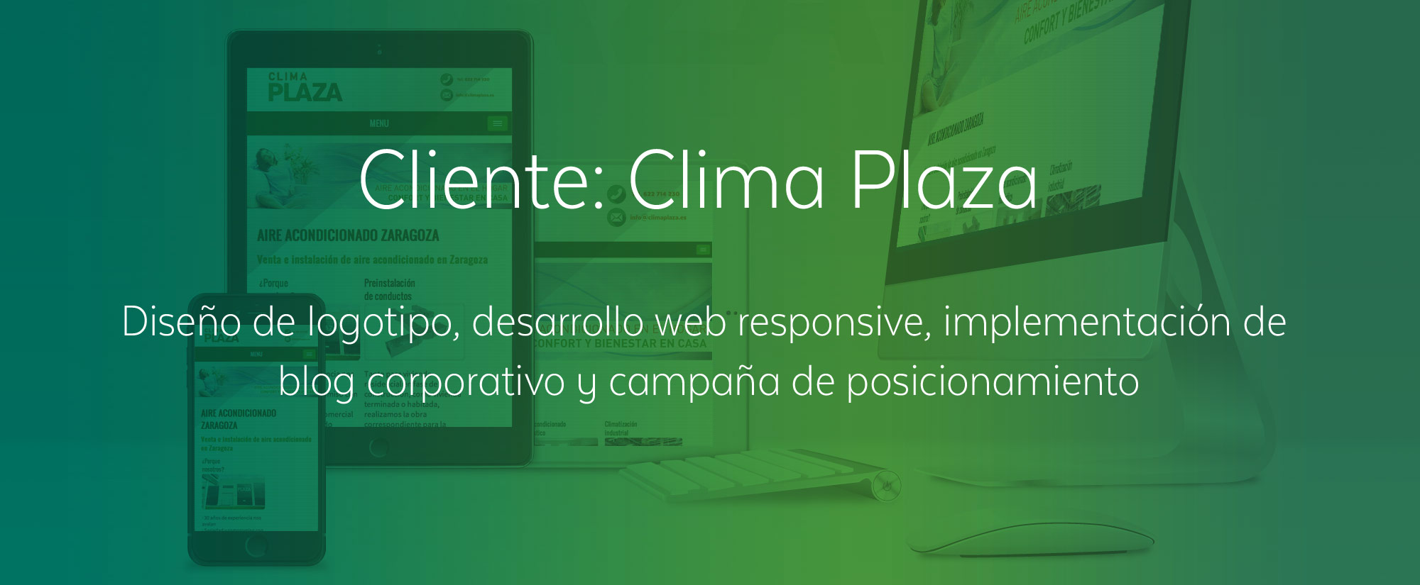 Proyecto de diseño web - Clima Plaza